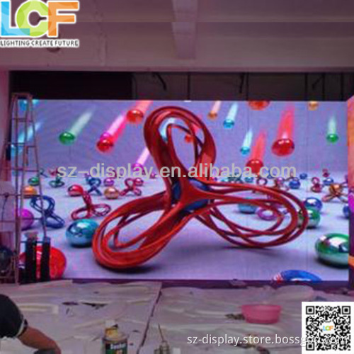 video play Rental series p4 indoor rental full color led display